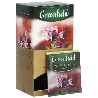 Чай "Гринфилд" с чабрецом: полезные свойства и отзывы