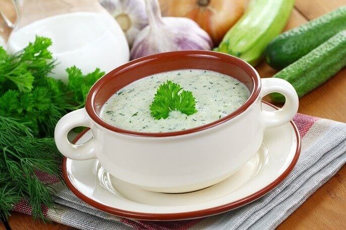 вегетарианские супы рецепты при диете 5